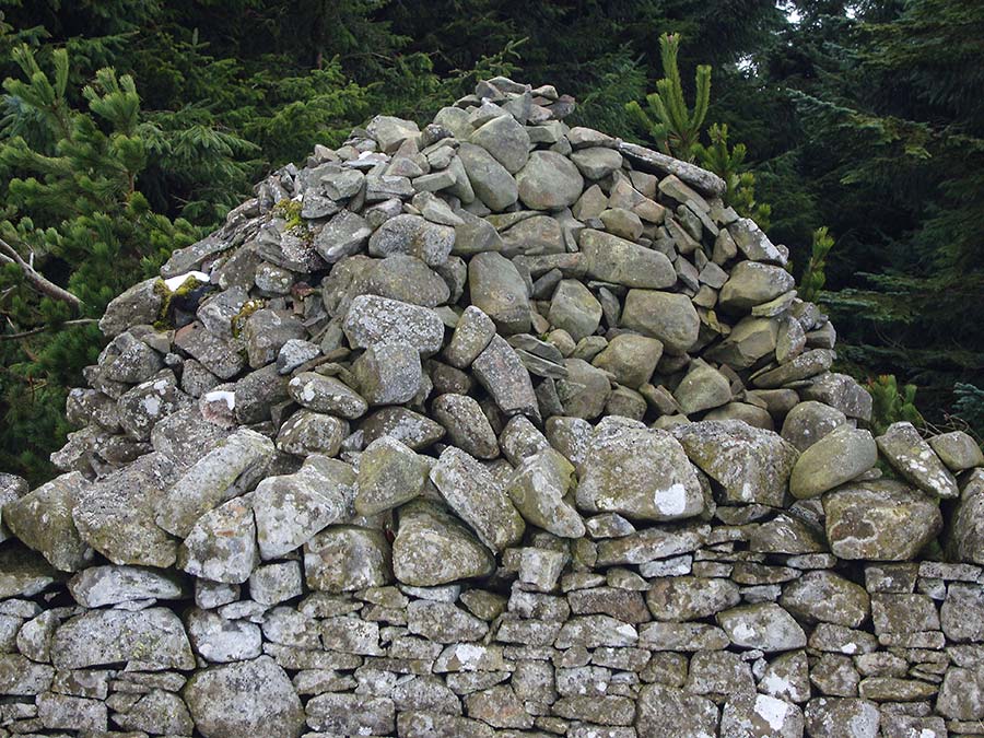 A Polish Journey, Galashiels, cairn