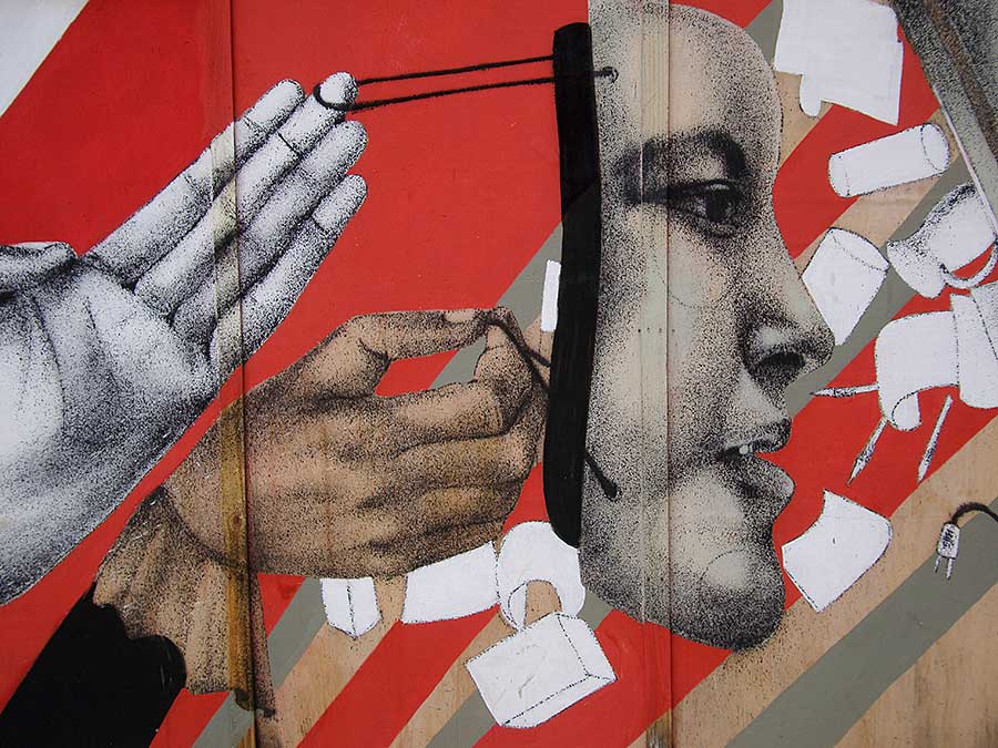 sao paulo, grafitti, konczak, photography, decollage